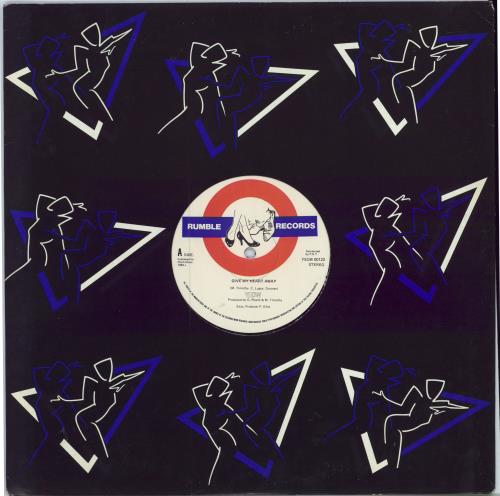 Yeow Band Give My Heart Away 12" vinyl single (12 inch record / Maxi-single) UK 4F912GI786550