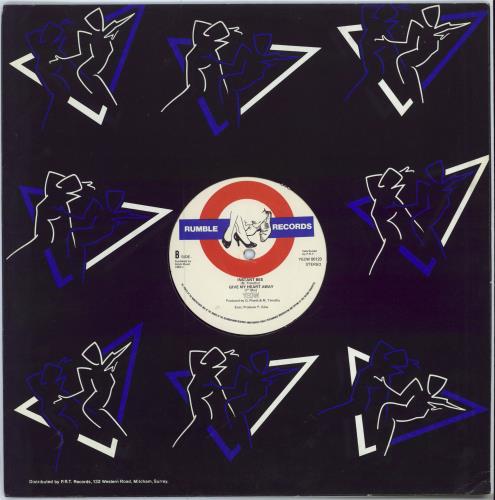 Yeow Band Give My Heart Away 12" vinyl single (12 inch record / Maxi-single) UK 4F912GI786550