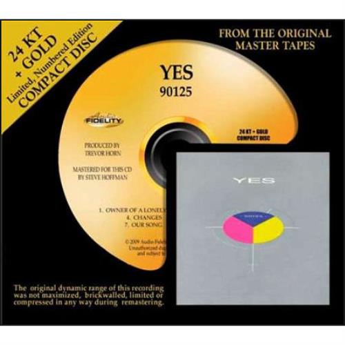 Yes 90125 CD album (CDLP) US YESCD494582