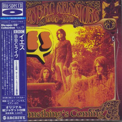 Yes BBC Sessions 1969~1970 - Something's Coming + Obi Blu-Spec CD Japanese YESBSBB790935