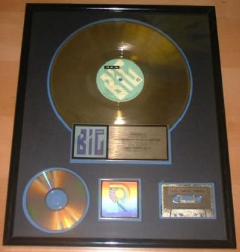 Yes Big Generator award disc US YESAWBI152297