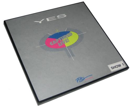 Yes Captured Live! - Show 1 & 2 4-LP vinyl album record set US YES4LCA427422