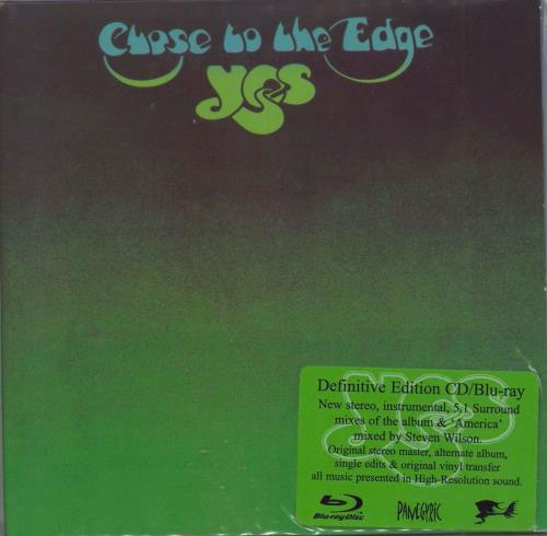 Yes Close To The Edge + Blu-Ray - Hype Stickered 2-disc CD/DVD set UK YES2DCL790865
