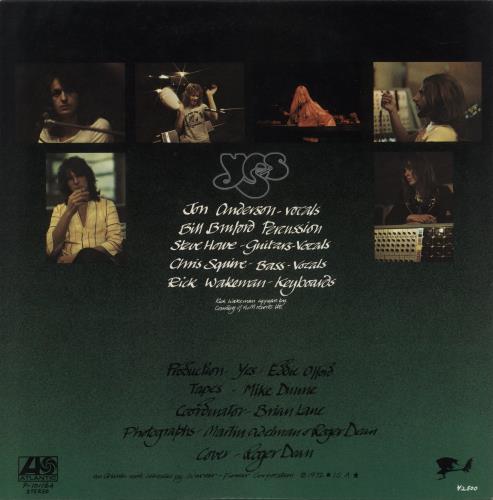 Yes Close To The Edge + Obi vinyl LP album (LP record) Japanese YESLPCL150905