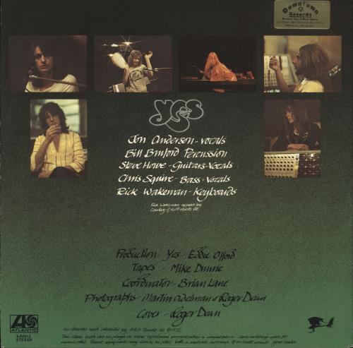 Yes Close To The Edge - 4th vinyl LP album (LP record) UK YESLPCL714898