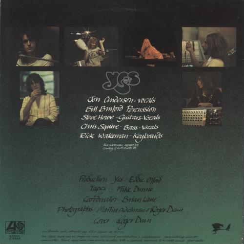 Yes Close To The Edge - 4th vinyl LP album (LP record) UK YESLPCL877556