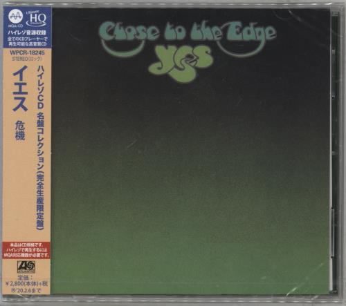 Yes Close To The Edge - MQA-CD UHQCD - Sealed CD album (CDLP) Japanese YESCDCL876154