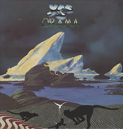 Yes Drama vinyl LP album (LP record) US YESLPDR380333