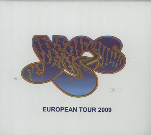 Yes European Tour 2009 - Birmingham 16th November CD-ROM UK YESROEU621377