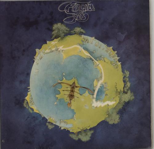 Yes Fragile vinyl LP album (LP record) German YESLPFR291056