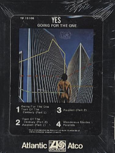 Yes Going For The One 8-track cassette US YES8TGO313670