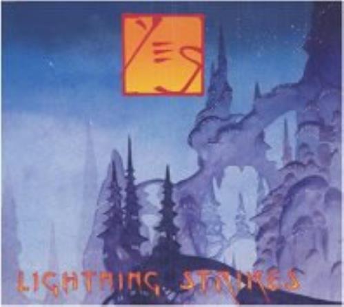 Yes Lightning Strikes Sampler CD single (CD5 / 5") Japanese YESC5LI150847