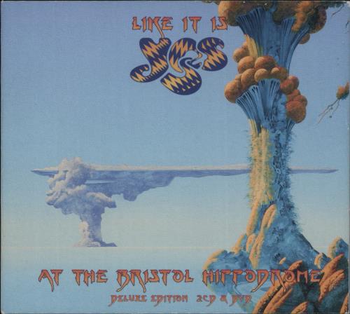 Yes Like It Is: Yes At The Bristol Hippodrome 3-disc CD/DVD Set UK YES3DLI865406