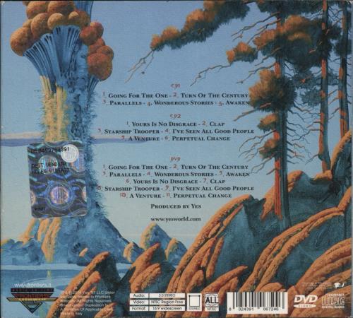 Yes Like It Is: Yes At The Bristol Hippodrome 3-disc CD/DVD Set UK YES3DLI865406