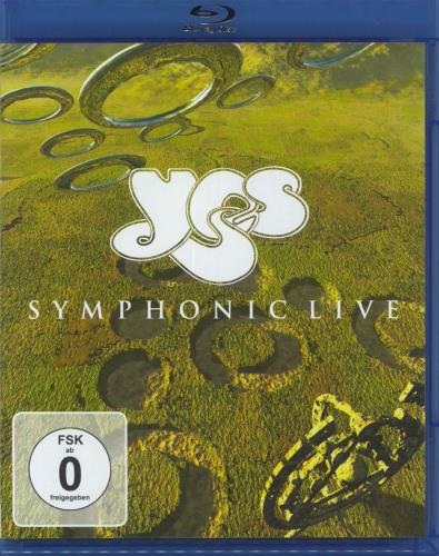 Yes Symphonic Live Blu Ray DVD UK YESBRSY822168