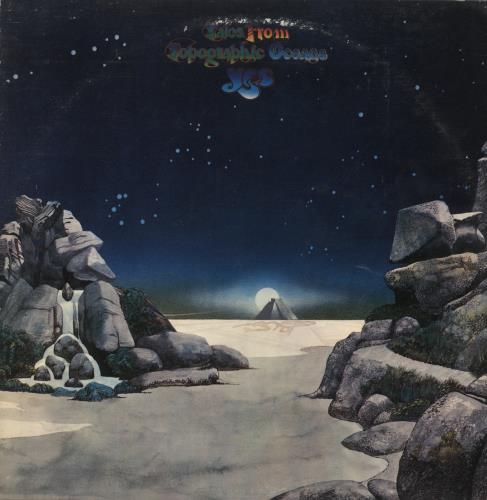 Yes Tales From Topographic Oceans - 1st - VG 2-LP vinyl record set (Double LP Album) UK YES2LTA719714