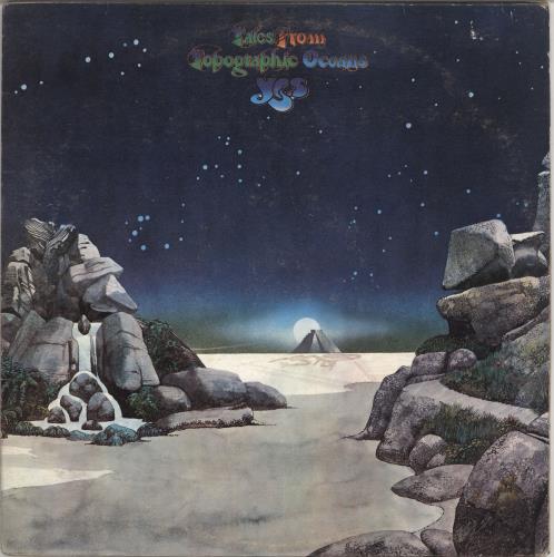 Yes Tales From Topographic Oceans 2-LP vinyl record set (Double LP Album) French YES2LTA723144