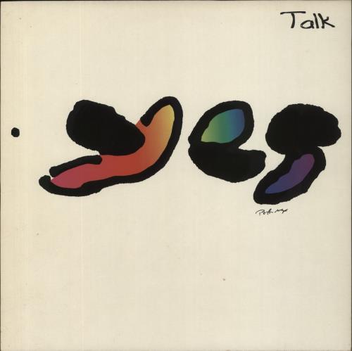 Yes Talk vinyl LP album (LP record) UK YESLPTA826400