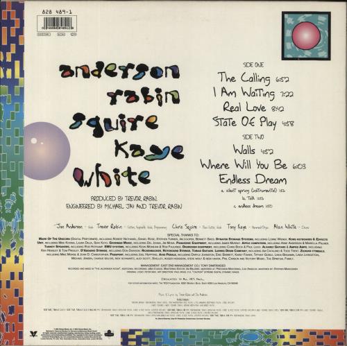 Yes Talk vinyl LP album (LP record) UK YESLPTA826400