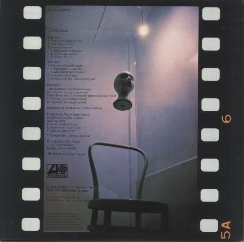 Yes The Yes Album - EX vinyl LP album (LP record) UK YESLPTH209135