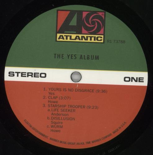 Yes The Yes Album - EX vinyl LP album (LP record) US YESLPTH801955