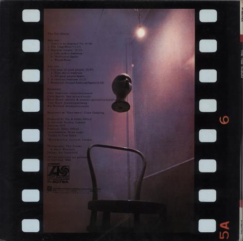 Yes The Yes Album vinyl LP album (LP record) Japanese YESLPTH213449