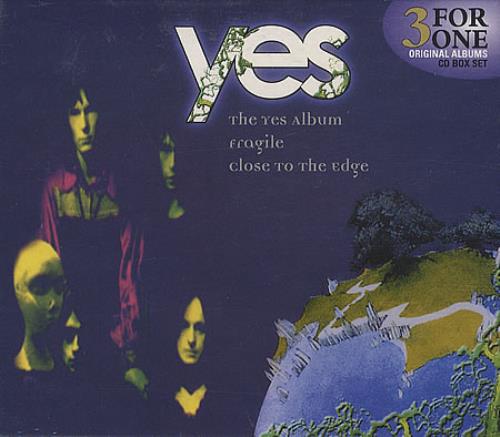 Yes Three For One box set Australian YESBXTH177701