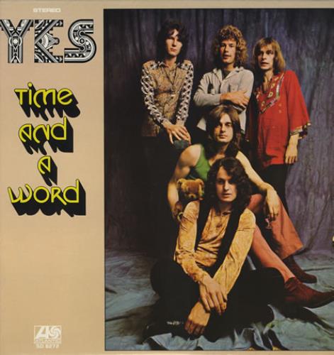 Yes Time And A Word vinyl LP album (LP record) US YESLPTI381485
