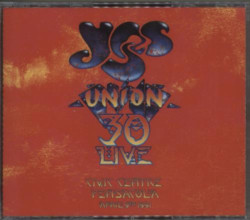 Yes Union 30 Live: Pensacola Civic Centre 1991 4-CD album set UK YES4CUN876565