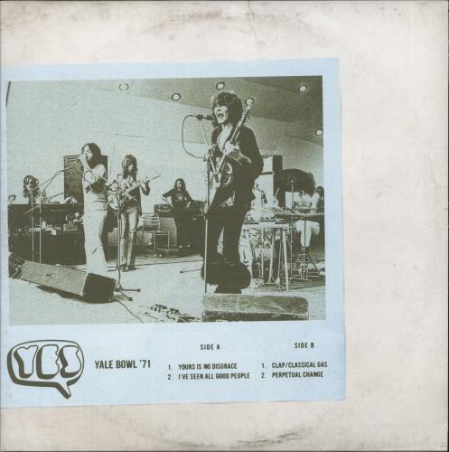 Yes Yale Bowl '71 - RSD 2024 vinyl LP album (LP record) UK YESLPYA871657