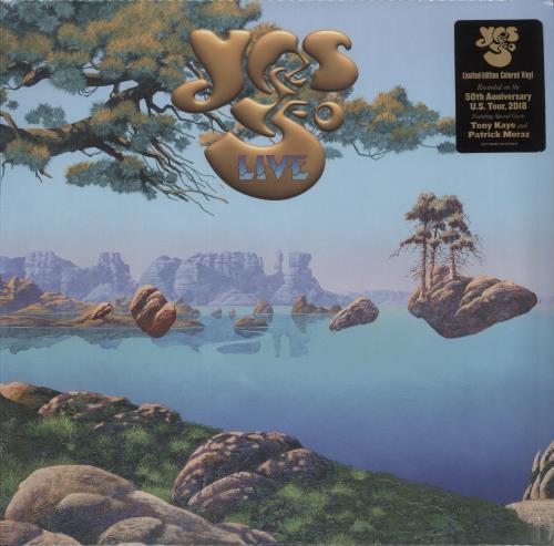Yes Yes 50 Live Vinyl Box Set US YESVXYE889998