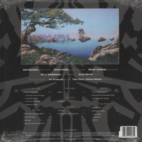 Yes Yes 50 Live Vinyl Box Set US YESVXYE889998