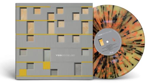 Yes Yessingles - Yellow Orange & Black Splatter Vinyl - Sealed vinyl LP album (LP record) UK YESLPYE820939