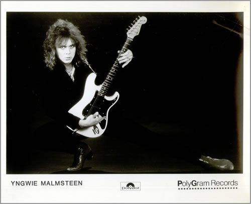Yngwie Malmsteen Marching Out media press pack US YNGPPMA528923