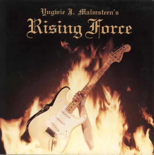 Yngwie Malmsteen Rising Force vinyl LP album (LP record) US YNGLPRI739631