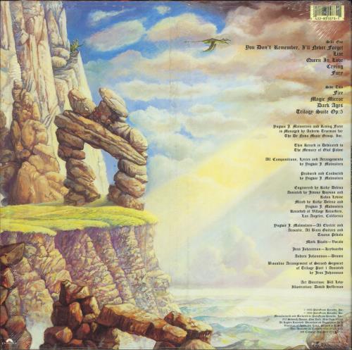 Yngwie Malmsteen Trilogy - Shrink vinyl LP album (LP record) US YNGLPTR806113