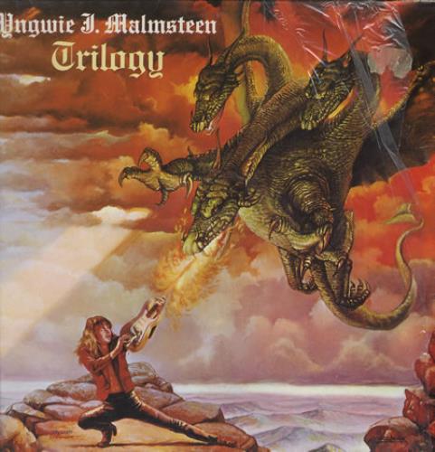 Yngwie Malmsteen Trilogy vinyl LP album (LP record) Mexican YNGLPTR259068