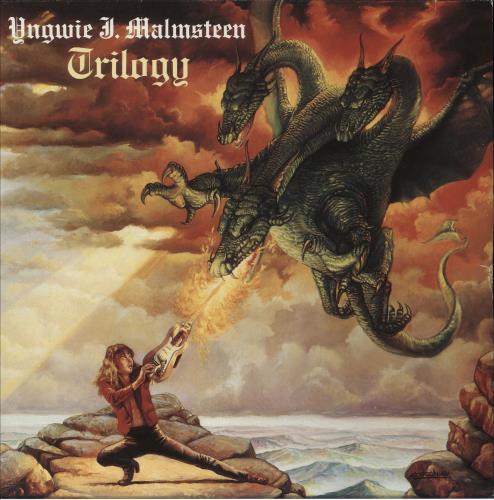 Yngwie Malmsteen Trilogy vinyl LP album (LP record) German YNGLPTR739252