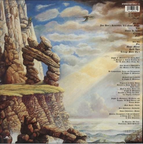 Yngwie Malmsteen Trilogy vinyl LP album (LP record) German YNGLPTR739252