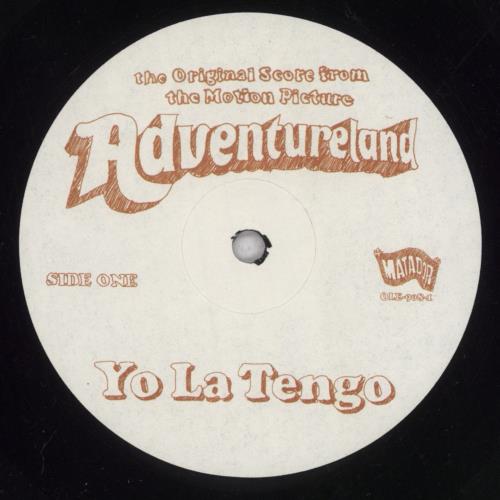 Yo La Tengo Adventureland [The Original Score From The Motion Picture] vinyl LP album (LP record) US YLGLPAD837516