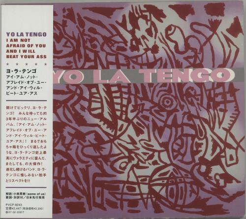 Yo La Tengo I Am Not Afraid Of You And I'll Beat Your Ass + Obi CD album (CDLP) Japanese YLGCDIA686370