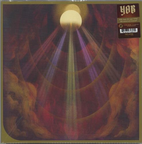 Yob Atma - Oxblood and Metallic Gold Vinyl 2-LP vinyl record set (Double LP Album) US 26C2LAT870662