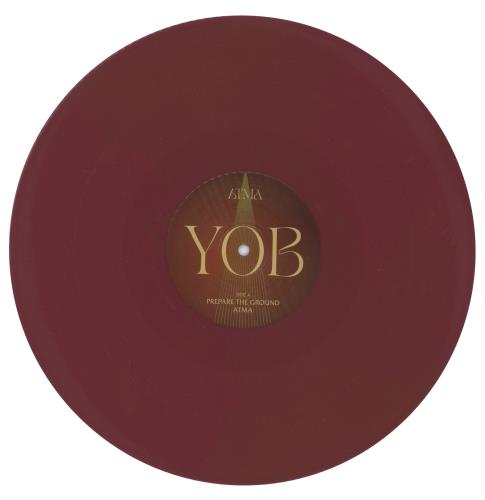 Yob Atma - Oxblood and Metallic Gold Vinyl 2-LP vinyl record set (Double LP Album) US 26C2LAT870662