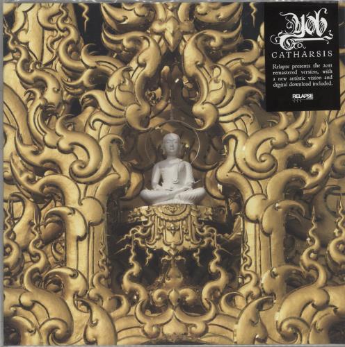 Yob Catharsis - Clear W/ Black, Gold & White Splatter Vinyl vinyl LP album (LP record) US 26CLPCA870696