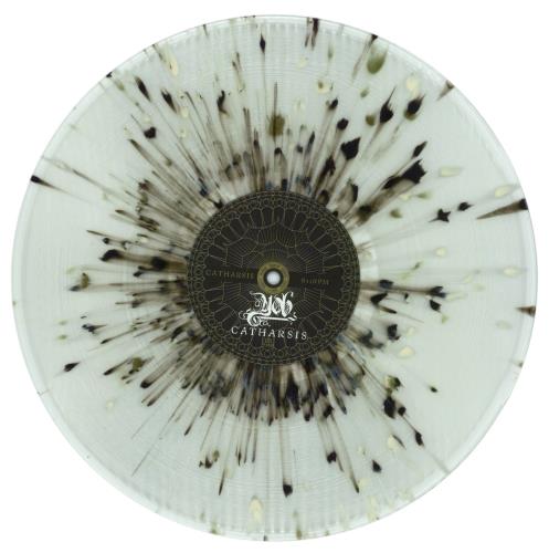 Yob Catharsis - Clear W/ Black, Gold & White Splatter Vinyl vinyl LP album (LP record) US 26CLPCA870696
