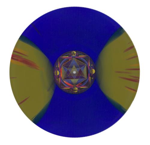 Yob Our Raw Heart - Blue [Royal] And Gold Moon Phase Effect with Splatter Vinyl 2-LP vinyl record set (Double LP Album) US 26C2LOU870731