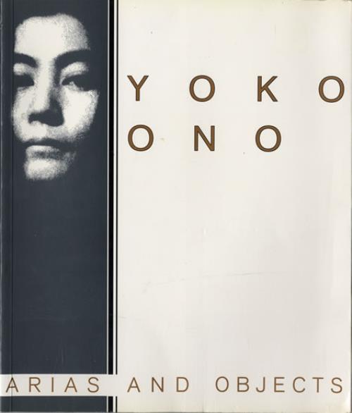 Yoko Ono Arias And Objects book US ONOBKAR555920