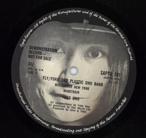 Yoko Ono Fly - Promo 2-LP vinyl record set (Double LP Album) UK ONO2LFL776720