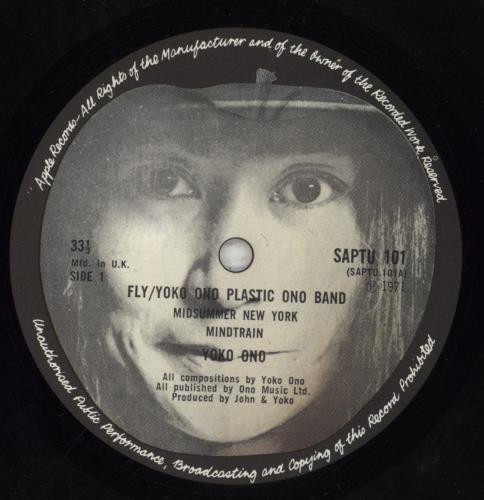 Yoko Ono Fly 2-LP vinyl record set (Double LP Album) UK ONO2LFL176184