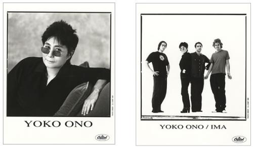 Yoko Ono Rising media press pack US ONOPPRI87812